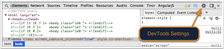 Guide to Google Chrome’s New Built-in Device Emulation 2 Enable-Device-Emulation
