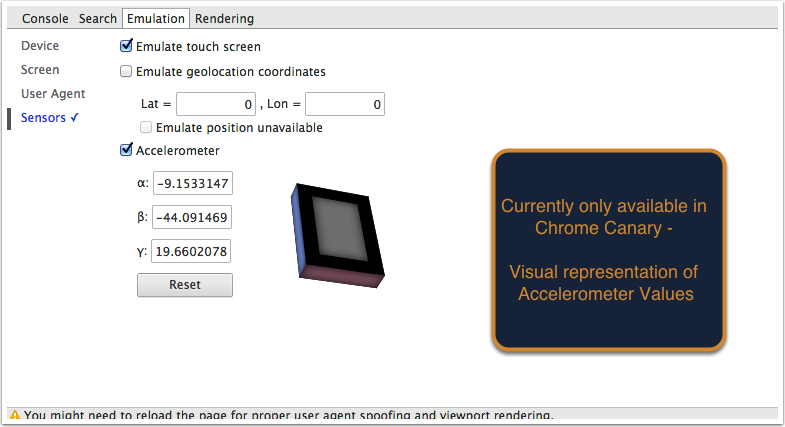 Guide to Google Chrome’s New Built-in Device Emulation 9 Sensor-data-emulation-2