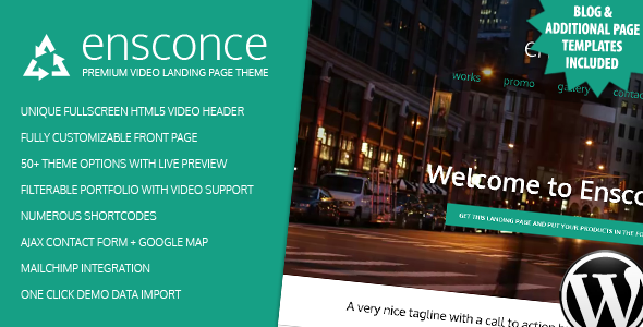 Landing Page Templates that Maximize Conversions 11 Ensconce Landing Page Template