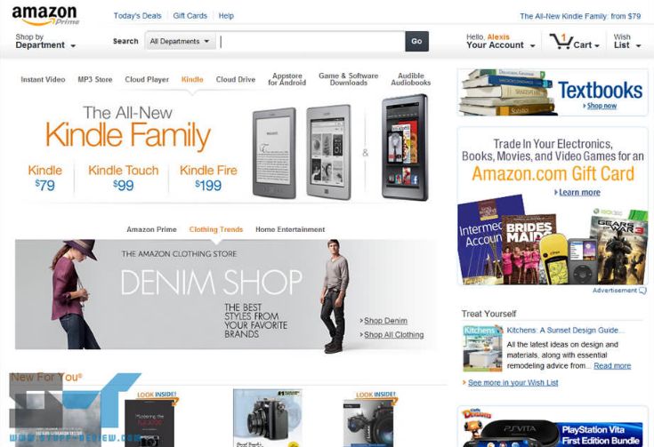 Top 10 Ecommerce Websites in the United States 1 amazon online shopping
