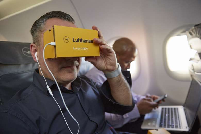 How To Implement Digital Transformation Strategy For Airports 3 Lufthansa virtual reality
