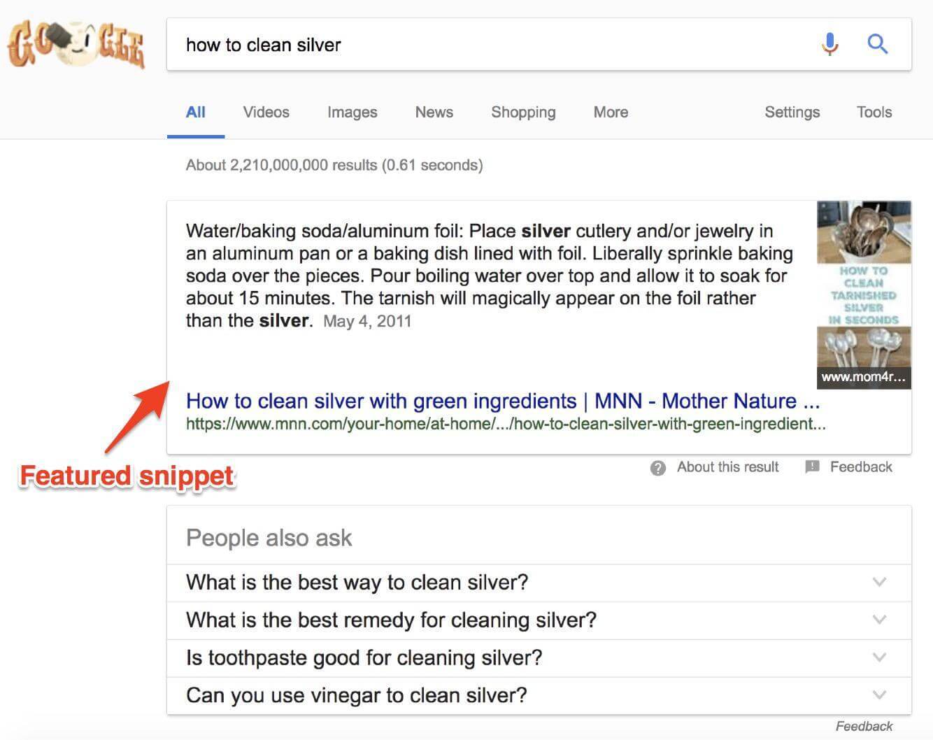 How To Get Your Web Content Into The Google Answer Box 1 google featured snippets