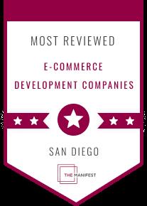 The Manifest Highlights PROS as San Diego’s Most Recommended eCommerce development Company for 2022 1 manifest awards